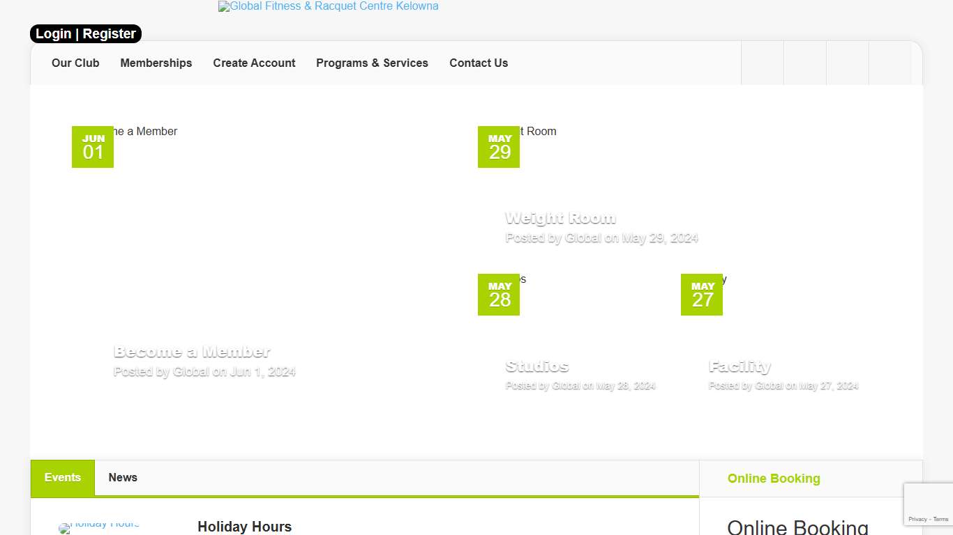 Global Fitness & Racquet Centre Kelowna Premier Fitness Facility in Kelowna, BC